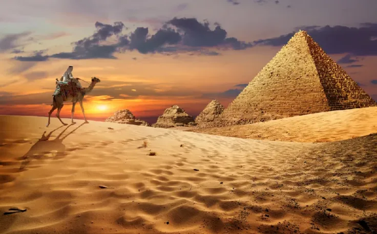 le piramidi di Giza