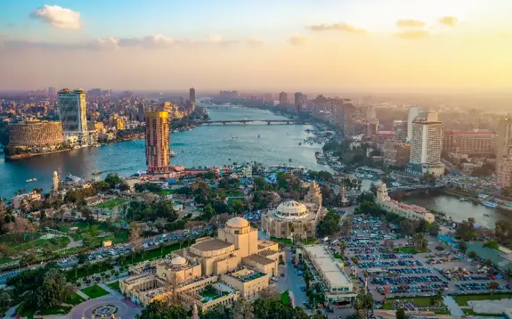 la città del Cairo, città in egitto