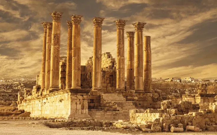 Tempio di Artemide, jerash cosa vedere