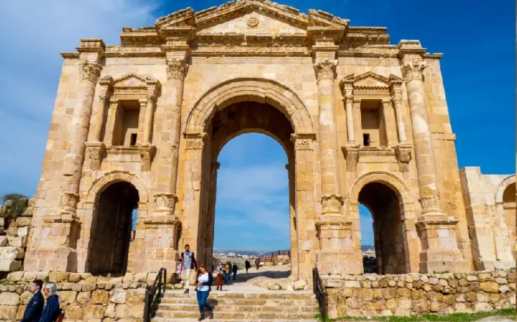 L'Arco di Adriano, jerash giordania cosa vedere