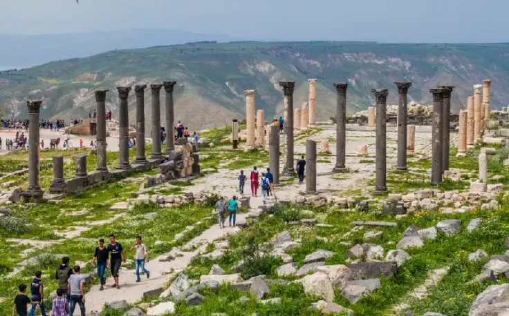 Umm Qais a giordania, jerash jordania cosa vedere