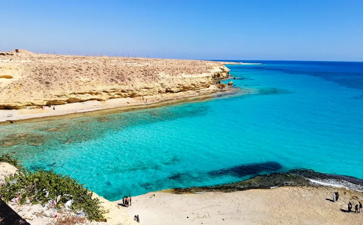 la bellezza della spiaggia, spiagge in egitto