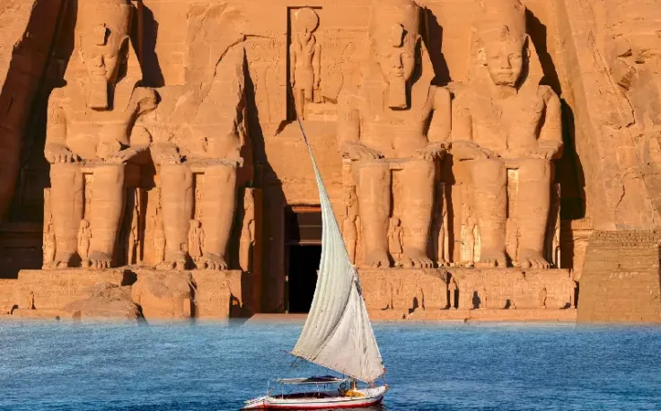 Tempio di abu simbel in egitto