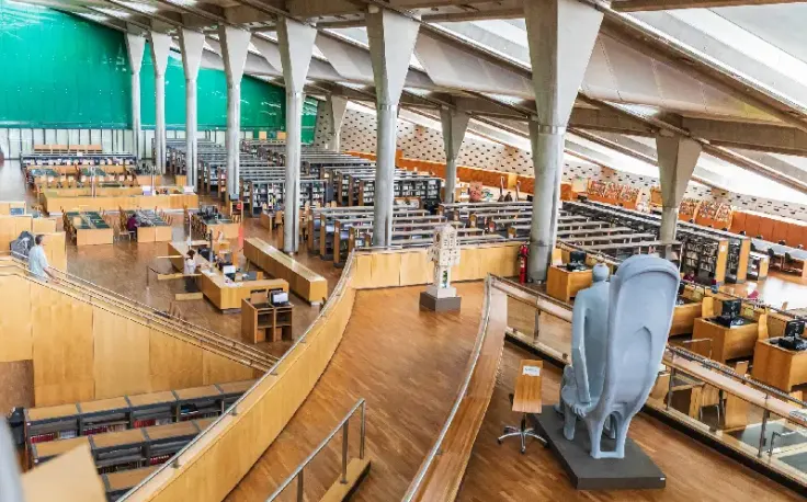 biblioteca di alessandria in egitto