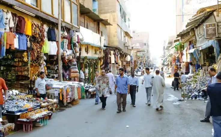 il mercato di khan el khalili in egitto