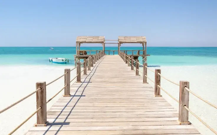 Una spiaggia a hurghada