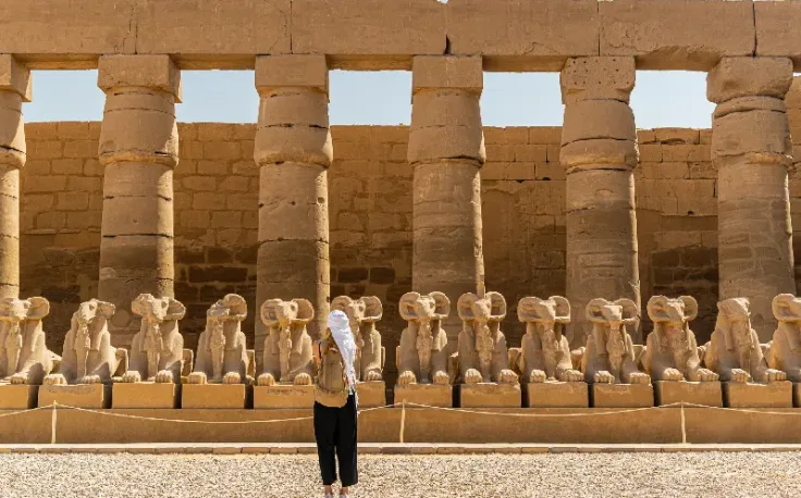 i templi, egitto a novembre