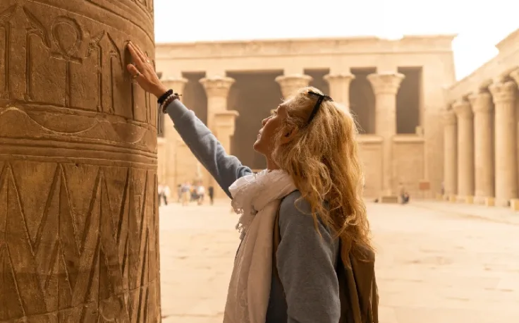i templi, egitto a novembre