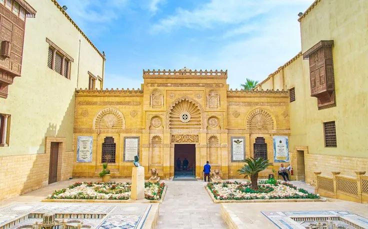 il museo copto al quartiere del cairo copto