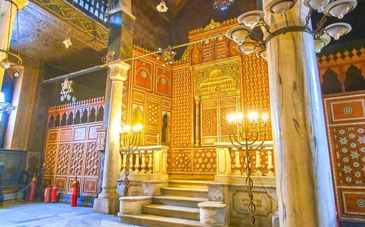 la Sinagoga di Ben Ezra al cairo copto
