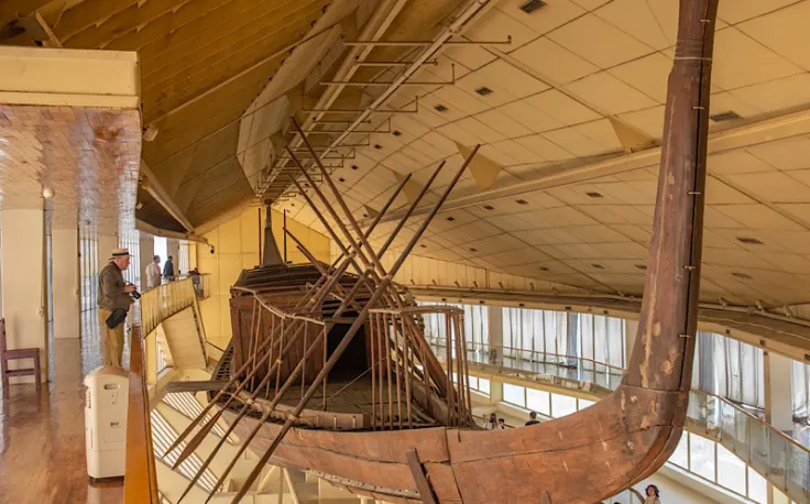 la barca solare di cheope