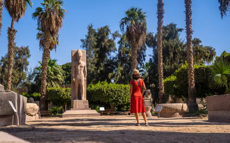 la città di menfi in antico Egitto