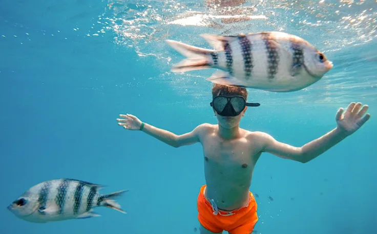 un bambino con peasci, è sicuro andare a sharm el sheikh