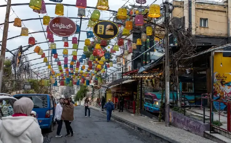 la strada di Rainbow, amman giordania cosa vedere