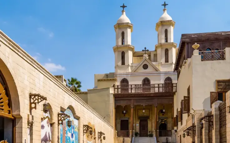 la chiesa copta, la chiesa sospesa al cairo