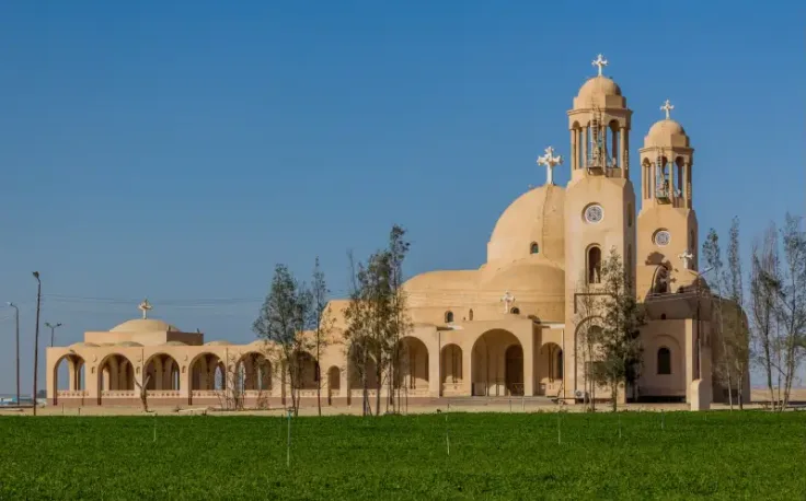 la chiesa copta in egitto, una chiesa a wadi natron