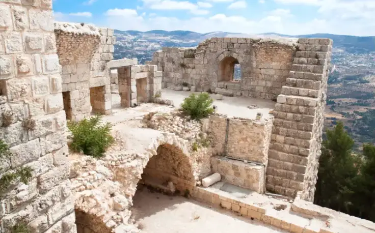 il castello di Ajloun, ajloun