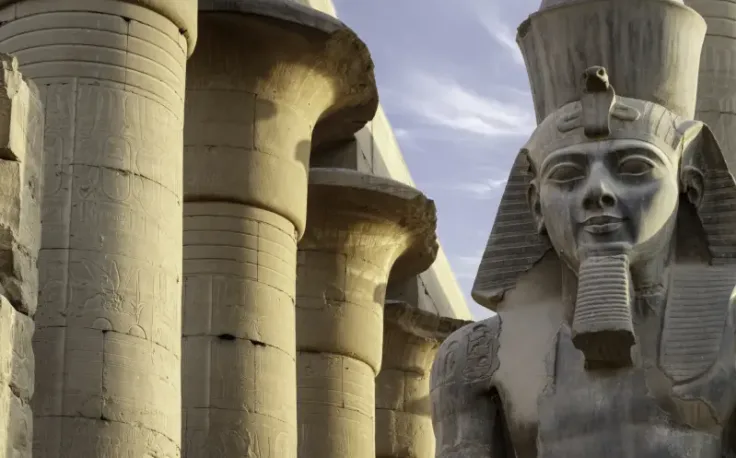 il tempio di ramesseum , ramesseum