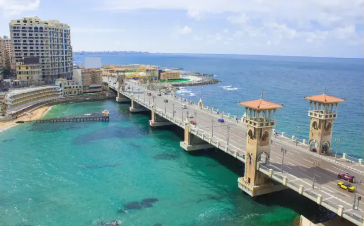 Alessandria di Egitto , Egitto mar mediterraneo