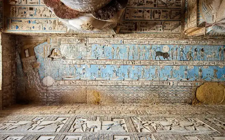 il sofitto del tempio di dendera
