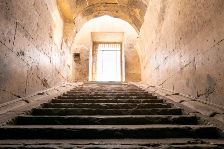 tomba di seti i, l'ingresso del cimitero