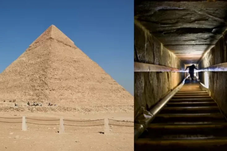 il passaggio nascosto nella piramide di cheope