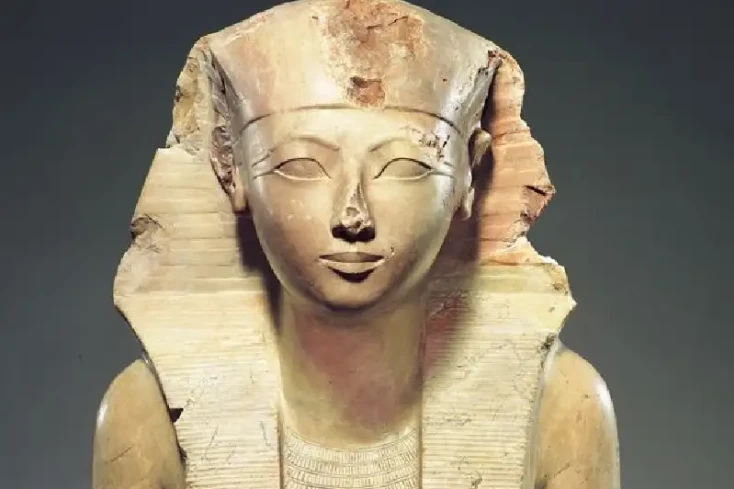 le donne faraone, una foto della regina Hatshepsut