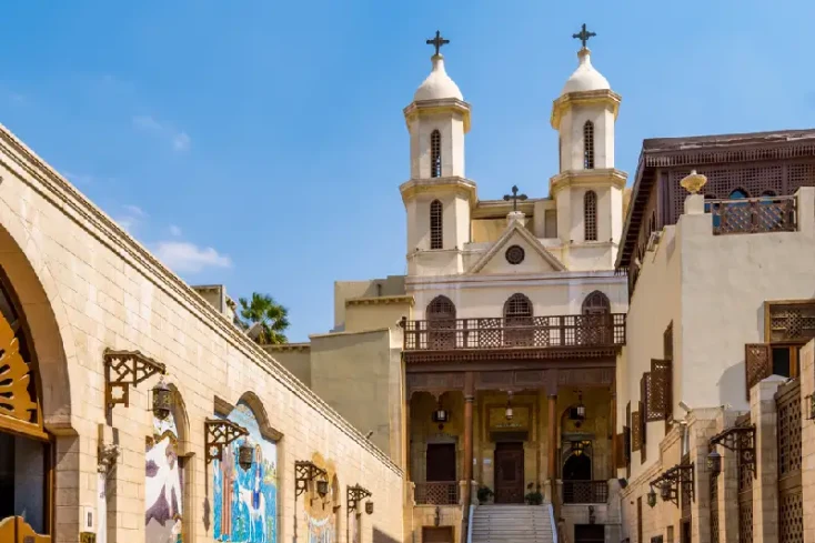 la chiesa sospesa al cairo copto, chiese in Egitto