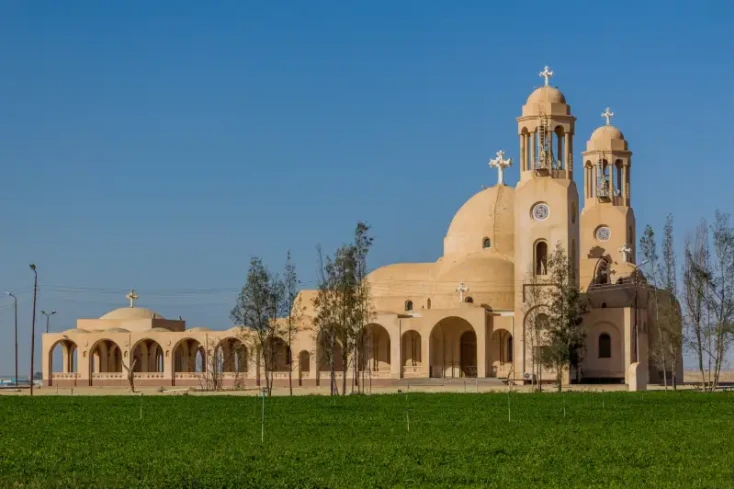 Il monastero di San Macario, a wadi natrun, chiese in Egitto