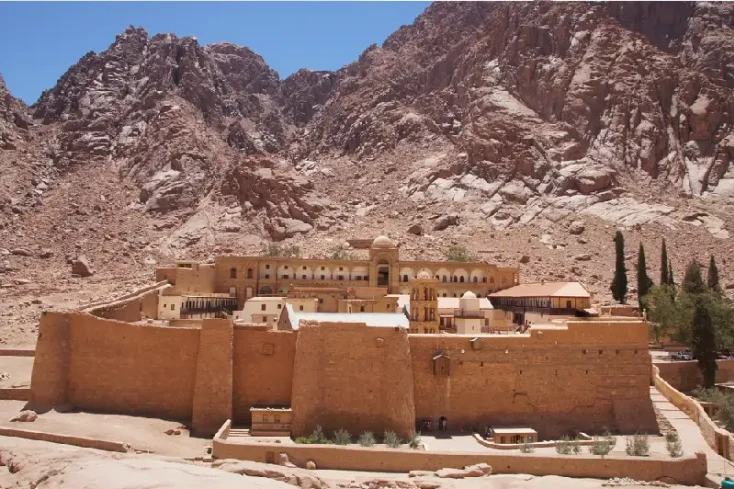 Il monastero di Santa Caterina, chiese in Egitto