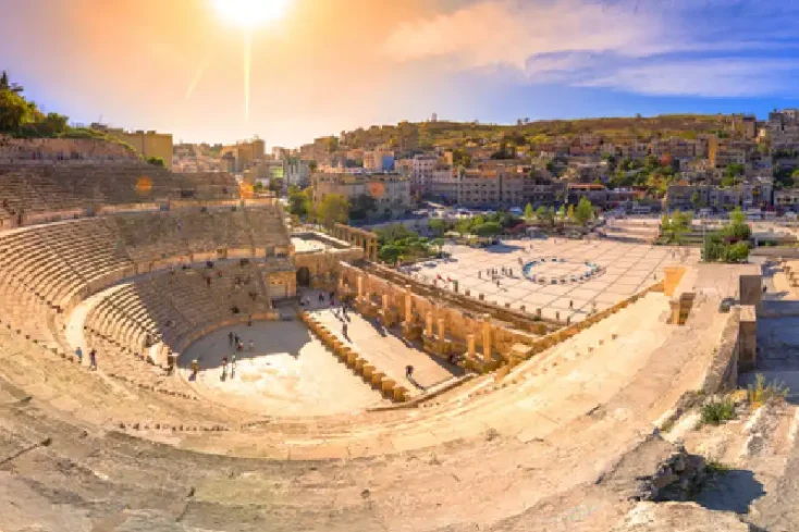 il teatro romano, cosa vedere ad amman