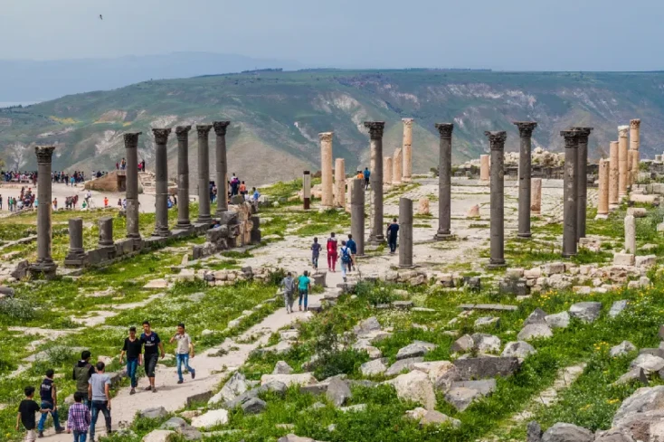 Umm Qais a giordania, jerash jordania cosa vedere