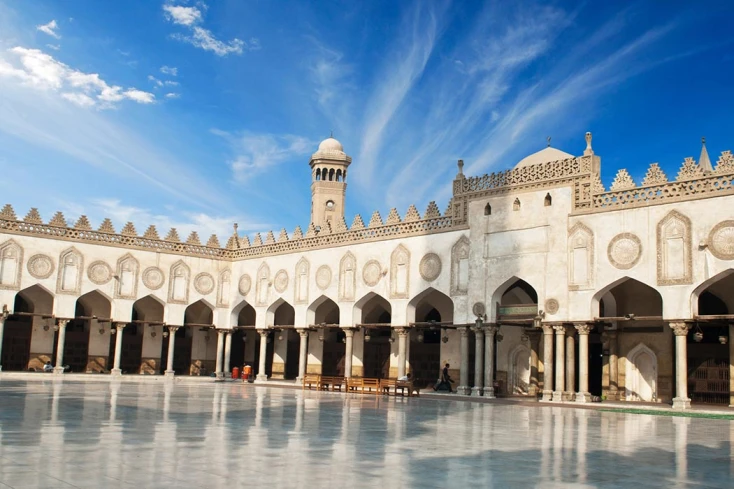 La moschea del Azhar La moschea del Azhar