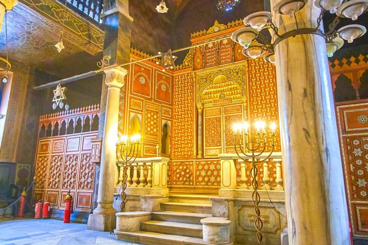 la Sinagoga di Ben Ezra al cairo copto