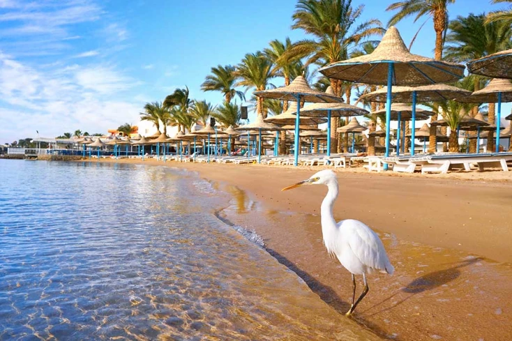 la città di Hurghada al Mar rosso Egitto