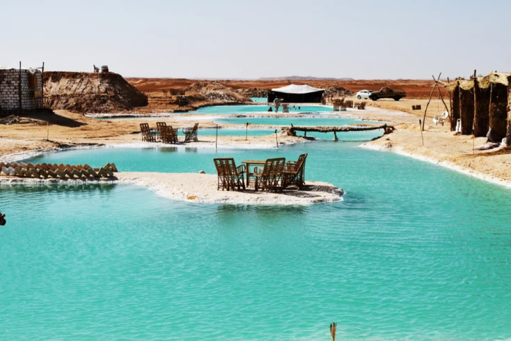 oasi di siwa in Egitto, cartina egitto