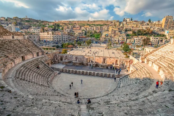 il teatro romano di amman
