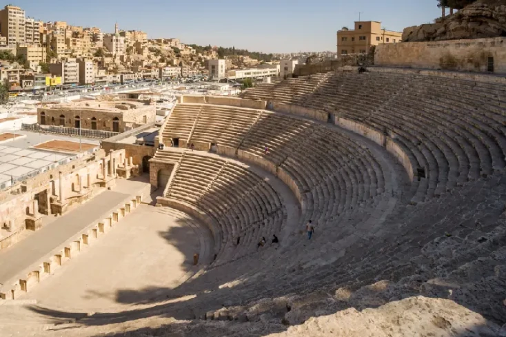 l'anfiteatro romano amman l'anfiteatro romano amman