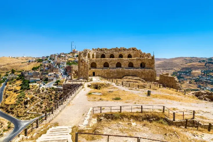 Castello medievale dei crociati ad Al Karak, Kerak Castello medievale dei crociati ad Al Karak, Kerak