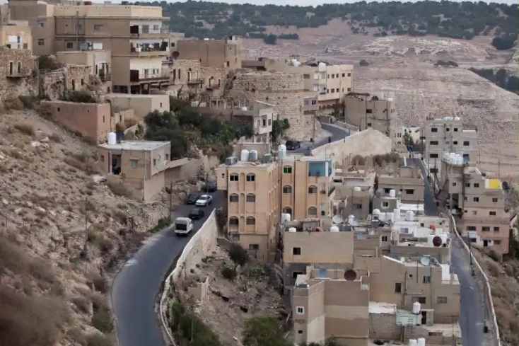 Le strade di kerak giordania, Kerak