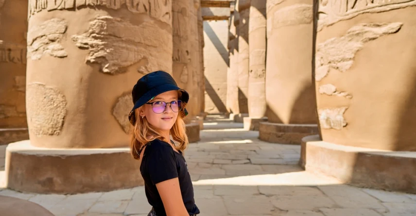 Viajar a Egipto con niños