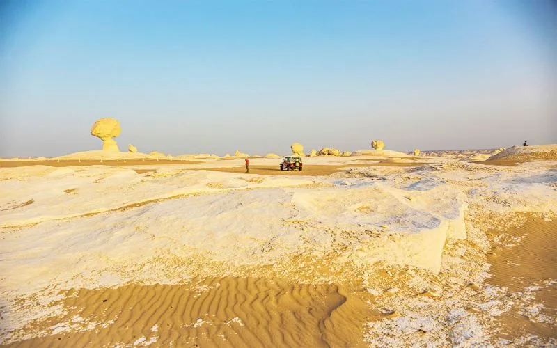 White Desert Bahariya Oasis Egypt White Desert Bahariya Oasis Egypt