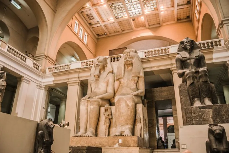 The Egyptian Museum in Cairo The Egyptian Museum in Cairo