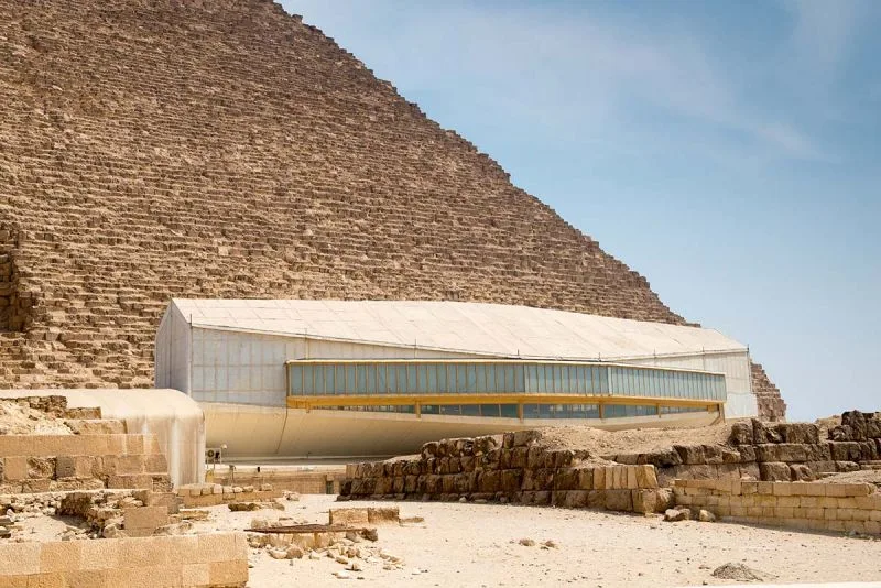 The Solar Khufu Ship Museum in Egypt The Solar Khufu Ship Museum in Egypt