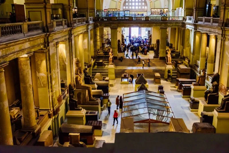 The Egyptian Museum in Cairo The Egyptian Museum in Cairo