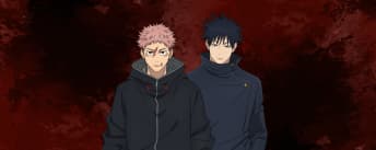 Personagem de anime em cena de combate com energia azul ao fundo