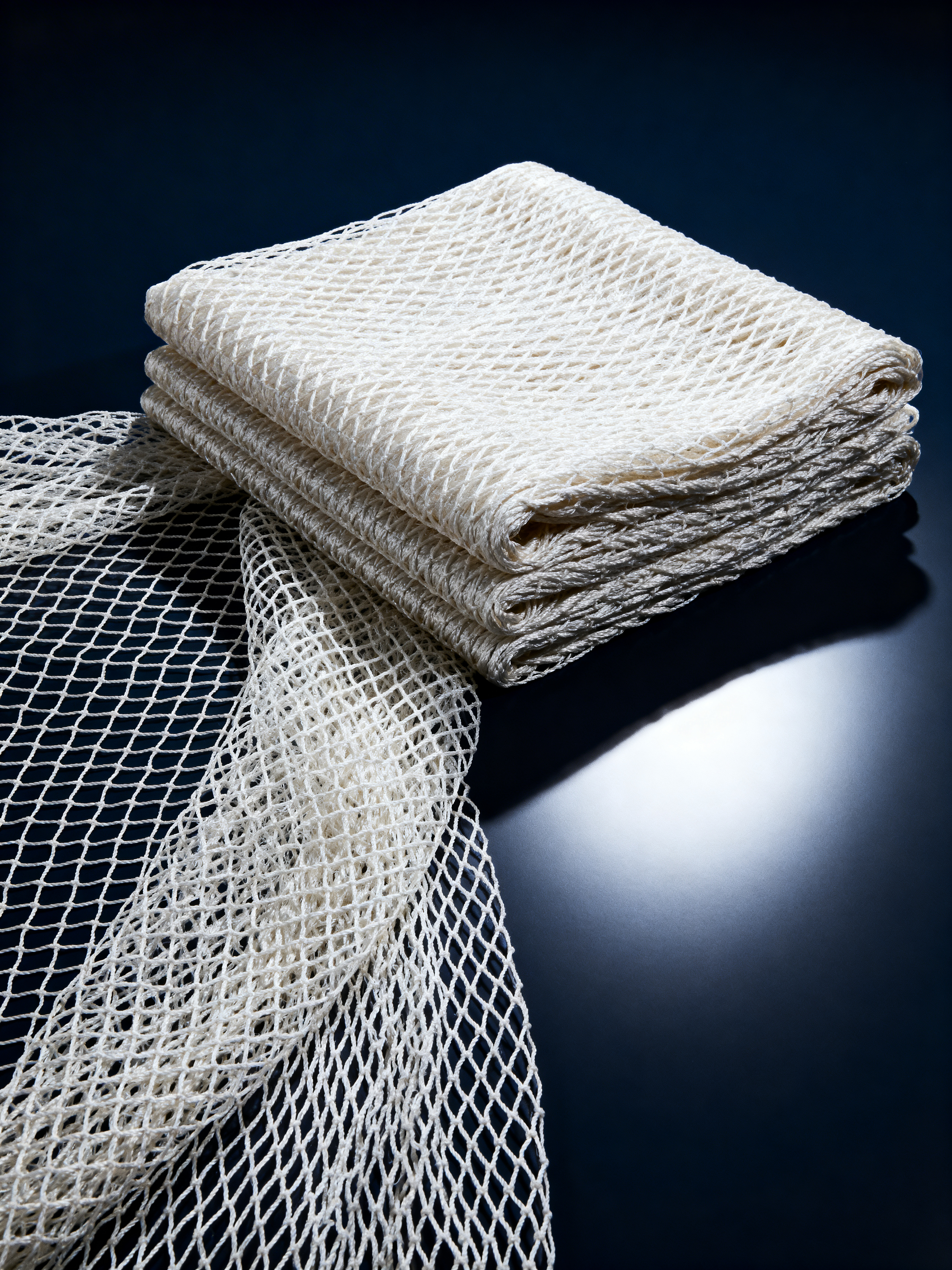 Fishing nets — commercial nylon fishing net product photography