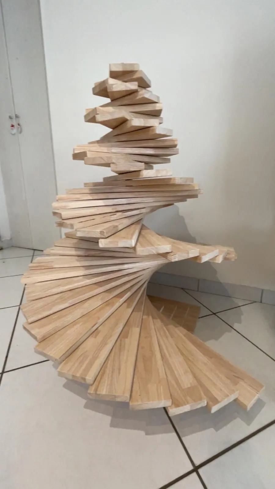 Sapin de noël décoratif en bois. - Menuiserie Sirouet