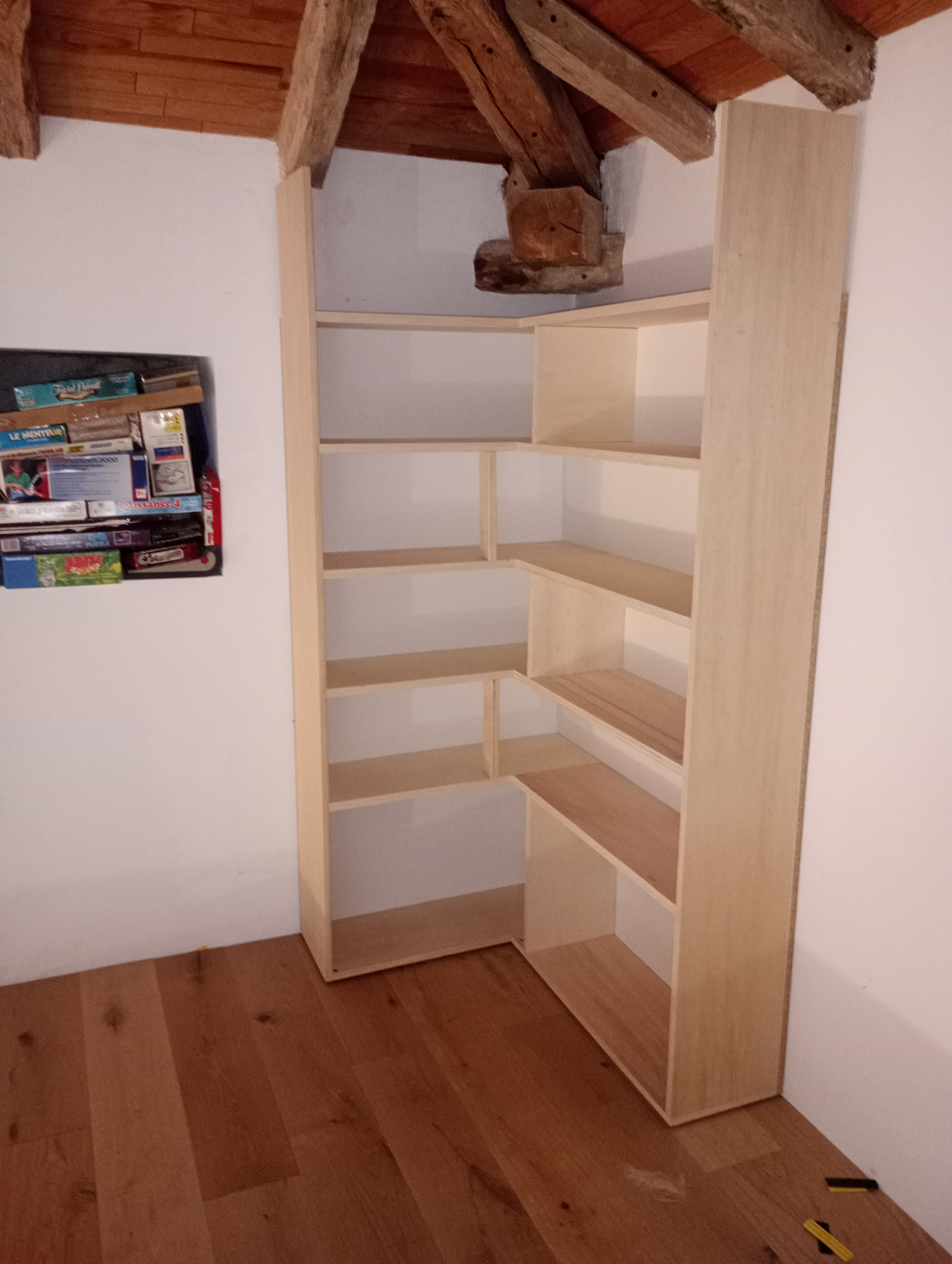 Rayonnages de livres - Menuiserie Sirouet