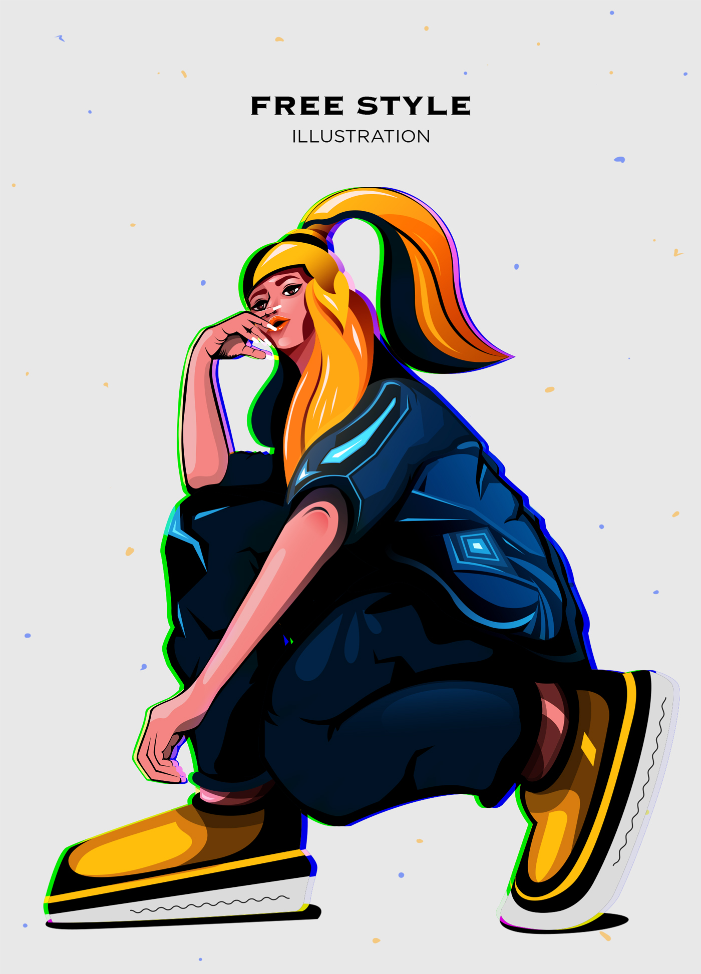 Creative Digital Illustration Portfolio - Vector Character Art by ART de ONE